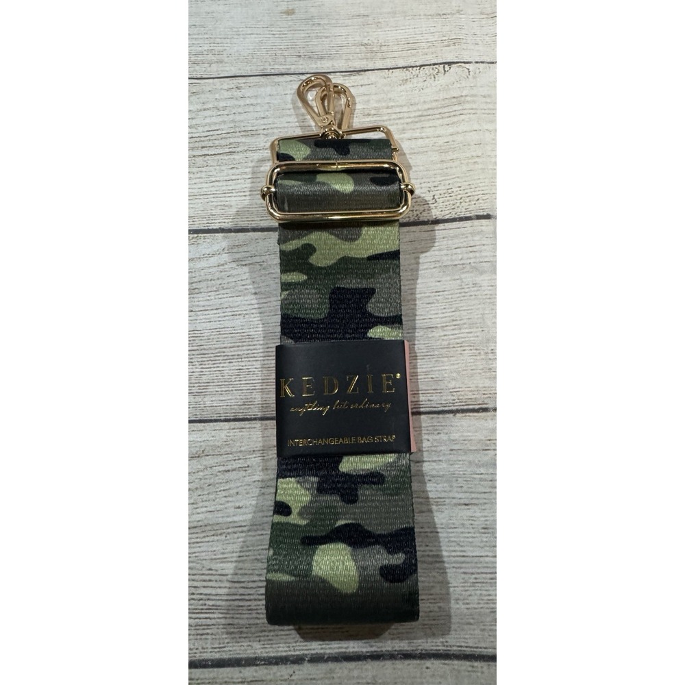 NEW KEDZIE Interchangeable Bag Strap 2" Guitar Style Crossbody Camo GH1